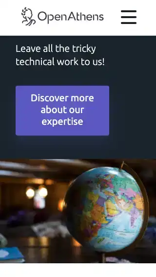 OpenAthens mobile example